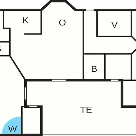 12 Person In Oksbol Feriehus *